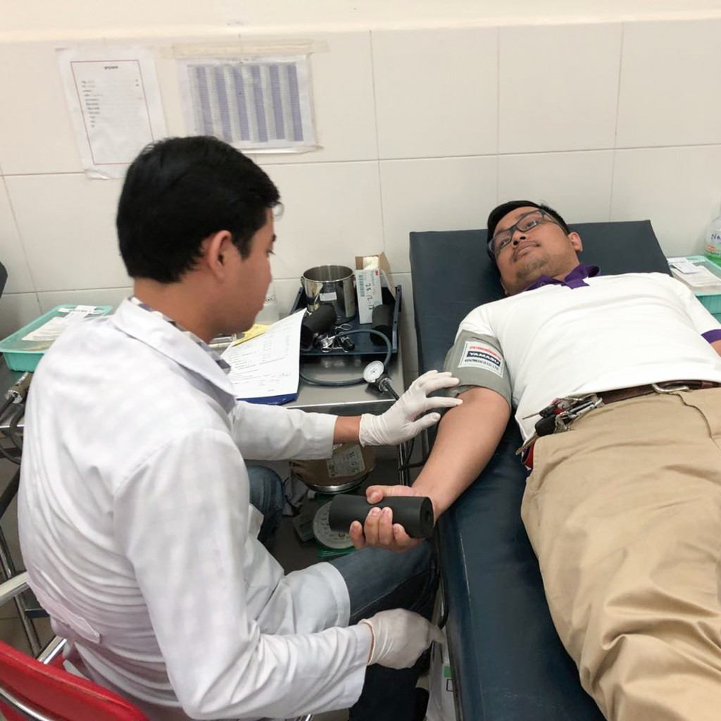 Kantha Bopha Children's Hospital Blood Drive (2017) — photo 2